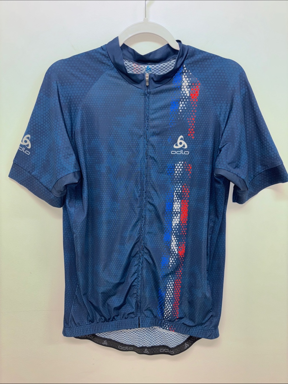 Odlo full zip Cycling Jersey short sleeve XXL